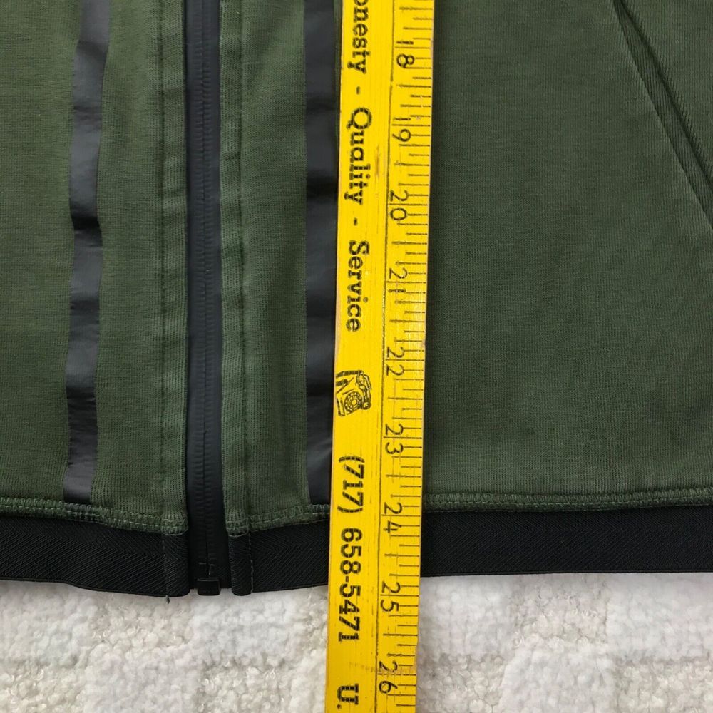 Venum Hoodie Sweatshirt Mens Small Green Full Zip MMA Fighting Training * - Picture 10 of 14